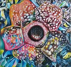 Tumbuhan ini tidak dapat dikembangbiakkan melainkan tumbuh secara liar di alam bebas. Gambar Lukisan Bunga Rafflesia Cikimm Com