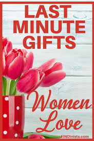 Considerate gifts for your wife, based on their occupation. Last Minute Gift Ideas For Her Quick Birthday Gifts Birthday Gift For Wife Mom Birthday Gift