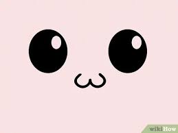 Cute stuff to draw 125933 cute stuff to draw cool cute things for your home gallery simple. How To Draw A Cute Kawaii Face Girl 5 Steps With Pictures
