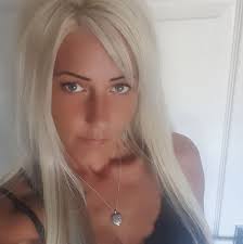 stiletto nail shape inspiration with blue sparkle?