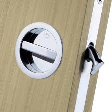 This particular type of door consists of panels that fold over one another this makes adding a compatible locking barn door to your newly renovated bathroom or bedroom even easier. Sliding Pocket Door Bathroom Lock Bathroom Door Handles Pocket Doors Bathroom Glass Doors Patio
