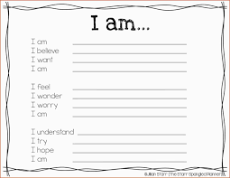 I Am Poem Worksheet Awesome I Am Poem Worksheet With Colorful Hearts By April Hall Chessmuseum Template Librar In 2020 Teaching Writing I Am Poem Beginning Of School