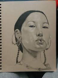 Charcoal bird art critique needed