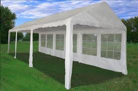 The diameter of the steel pipe is up to 38mm and the thickness is up to 0.8mm. 30 X10 Pe Tent White Pe3010 Wedding Party Tent Canopy Carport By Delta Canopies Discounttentsnova