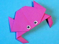 Meerestiere Basteln Origami Papier Falten Origami Kunst Origami Einfach