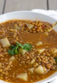 Recetas de lentejas, una selección especial de 12 platos de lentejas elaborados por karlos la fibra que aportan las lentejas ayuda a regular los niveles de azúcar, de manera que los diabéticos no. Sopa De Lentejas Mexican Lentil Soup With Potatoes Thaicaliente Com Lentil Recipes Crockpot Mexican Lentil Soup Recipe Lentil Soup Recipes