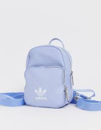 Adidas Originals Mini Backpack In Pale Blue 43 Asos Lookastic