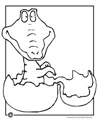 Free printable alligator coloring pages for toddlers, preschool or kindergarten children. Alligator Coloring Pictures Coloring Home