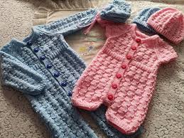 Patterns preceded by an plus sign (+) require free registration (to that particular pattern site, not to crochet pattern central) before viewing. Ribbed Waist Baby Romper Set Knitting Pattern