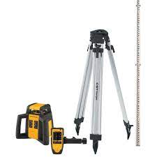 Rotary laser kits with laser detector. Cst 2000 Ft Self Leveling Horizontal Rotating Laser Level Kit 5 Piece Rl25hck The Home Depot