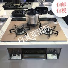 Coal can be difficult to get started. Japan Noritz Piatto Series Light Embedded Natural Gas Coal Gas Stove Gas Stove Oven