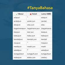 Berdiri pun tidak pun yang harus disatukan/dirangkai penulisannya: Ataupun Atau Atau Pun Eroope