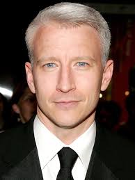Anderson Cooper Anderson Cooper Grey Hair Men Premature Grey Hair