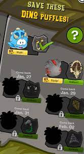 How to equip puffle items in club penguin music: Club Penguin Dino Egg 2 The Black Dino Puffle Club Penguin Reveals