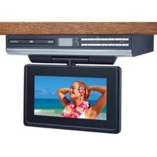 kitchen, tv dvd combo or tv radio