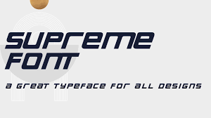 Most noticeable difference is in the lowercase e but most of the. Supreme Font Free Download Cofonts