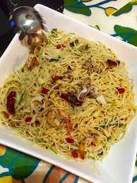 Jadi udah kebayang dong gimana spesialnya spaghetti aglio olio ini? Resepi Aglio Olio Udang Pedas