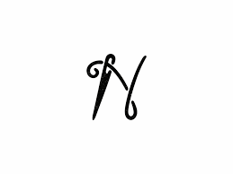 Initial sn letter lion royal luxury heraldic,crest logo template in vector art for restaurant. N Needle Alphabet 2 Sewing Logo Design Fashion Logo Design N Logo Design