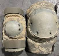 ACU Camo Elbow & Knee Pad Set USGI Police, Paintball ...