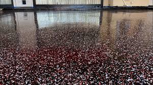 Stop relying on overhead lights that aren't enough to see what you're doing. Diy Garage Floor Makeover Black Epoxy Youtube