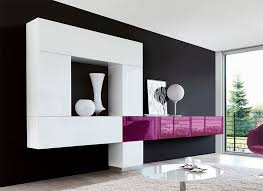 The cabinetry was finished in lustrolite acrylic high gloss wall panels to maximize light reflection and increase durability. Pin By Emma White On Teck S Dining Room Wall Living Room Corner Living Room Stands Living Room Wall Units