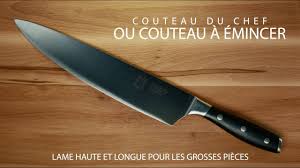 Le Couteau Chef 20cm Mitre Forgee Metro Professional Youtube