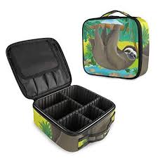 In the days since an unhinged mob of domestic terrorists stormed the u.s. Travel Makeup Case Wild America Animals Sloth Portable Organizer Make Ninthavenue Europe