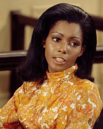 Judy Pace photographed on set of the ABC series “The Young Lawyers”, 1970.