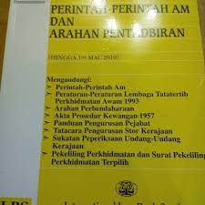 Terkait tahapan peserta lulus cpns dan melanjutkan ke pemberkasan, peserta selepas login. Perintah Am Arahan Pentadbiran Textbooks On Carousell