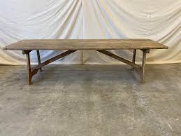 French Antique Rustic Oak Trestle Dining Table In 2020 Trestle Dining Tables Dining Table Rustic Oak Dining Table