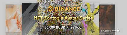 Binance Nft Zootopia Avatar Series Promotion Binance Cryptoarmy Io Crypto Currency News Bonus Review