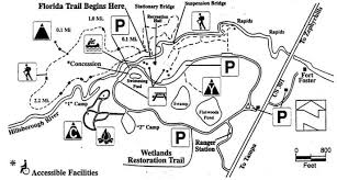 In addition to the meandering river frontage, the park offers scenic views of massanutten mountain to the west and shenandoah national park to the east. Hillsborough River State Park Trail Map Hike It Florida
