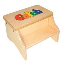We have been selling the popular personalized baby gifts, the puzzle name stool, since 2003. Name Puzzle Benches Step Stool Personalized Puzzles Kids Room Accessories