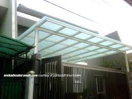 63 Desain Kanopi Rumah Minimalis Modern Simomot