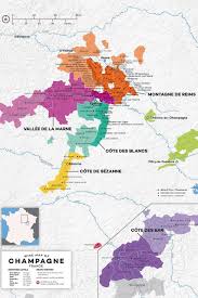 Get To Know France S Champagne Region With This Full Color Wine Region Map Now Available In Pdf Wine Map Wine Region Map Map