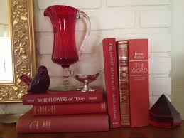 Decorating With Red Books Red Decor Red Books Red Furniture