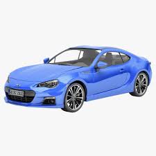 Subaru Brz 2013 Sport Car 3d Model Ad Brz Subaru Model Car Subaru Models Subaru Car