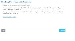 If you use other tax software, see: You Have A W2 C Coming Turbotax Message Bogleheads Org