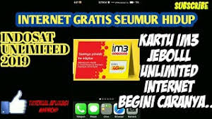 Selain menyediakan paket internet termurah, indosat juga banyak. Cara Internetan Gratis Seumur Hidup Menggunakan Kartu Indosat Im3 Youtube