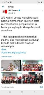 Contoh hasil cek ongkir jne. Jne Sorogenen Banser Soal Boikot Jne Manajemen Bantah Ada Saham Haikal Hasan Agen Di Pekalongan Sudah Diputus Halaman 3 Tribun Jateng Dalam Postingan Itu Pihak Jne Sorogenen Menuliskan Kalimat Yang