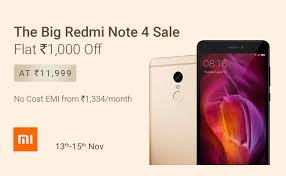 Buy Xiaomi Redmi Note 4 Starting At Rs 9 999 From Flipkart Flashsaletricks