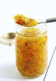 Sweet Spicy Zucchini Relish Recipe Relish Recipes Zucchini Relish Sweet And Spicy
