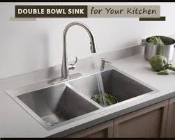Kitchen sink size for average size kitchen cabinet. Why Should You Have A Double Bowl Sink In The Kitchen