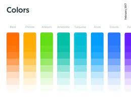 Colors Kitt Ornikar Design System Design System Gradient Color Design Color Design Inspiration