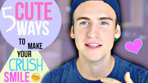Sweet & cute things to say to your crush. 5 Cute Ways To Make Your Crush Smile Youtube
