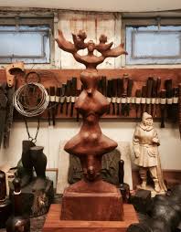 File:Renee & Chaim Gross Foundation—wood sculpture and woodworking too.jpg  - Wikimedia Commons
