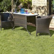 salon 2 places encastrable en resine tressee chocolat salon de jardin encastrable mobilier de jardin design mobilier jardin