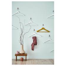 Transform plain ikea hangers into shabby chic french hangers! Bumerang White Hanger Ikea