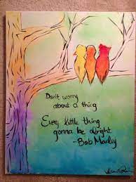 bob marley three little birds original watercolor painting 16x20 by alexandria ramos opus 19 three little birds bob marley bob marley art