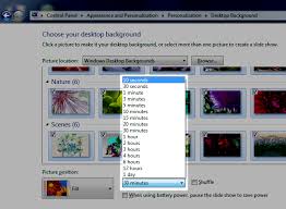 In this article, you will learn how to change your desktop background in your windows 10 pc. Is There A Way To Change The Windows 7 Desktop Background Rotation Time Super User